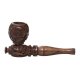 Udskåret Shotgun Pibe Skrubar 10 cm