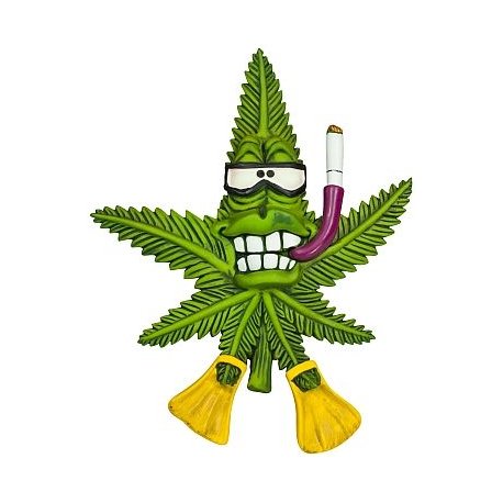 Cannabuds Magnet  "Rasta Bud"