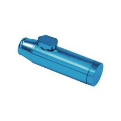 Dispenser Bullet Aluminium "Blue" Snusflaske