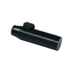 Dispenser Bullet Aluminium  "Sort" Snusflaske