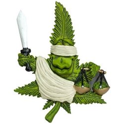 Cannabuds Magnet  " Justine"