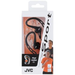JVC in-ear høretelefoner   Sort