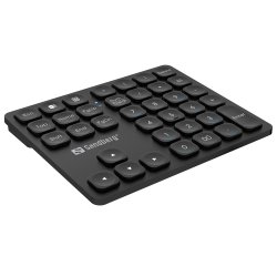 Sandberg Trådløs Numerisk Tastatur m/piletaster (Bluetooth)