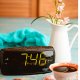 Clockradio Med LED Display (vækkeur m/FM) Adler