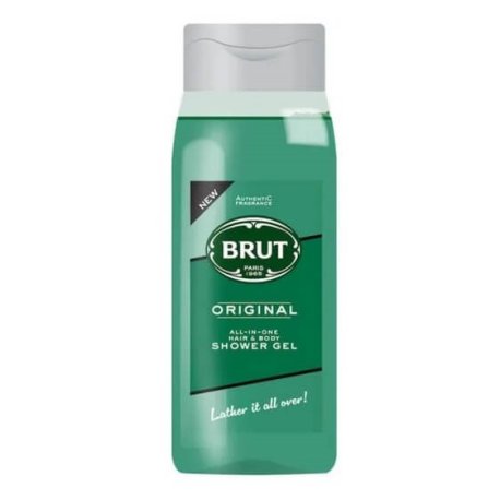 Brut Original All-In-One Hair and Body Shower Gel - 500 ml