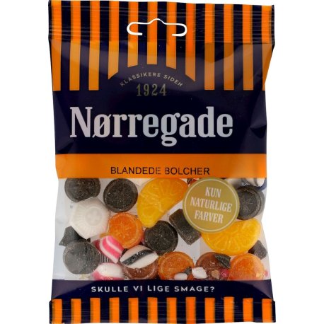 Nørregade Blandede Bolcher 100g