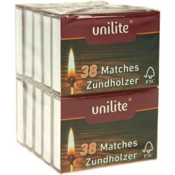 UNILITE- Tændstikker Pakke med 10 Æsker