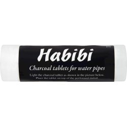 Habibi Charcoal til Vandpibe 10 stk