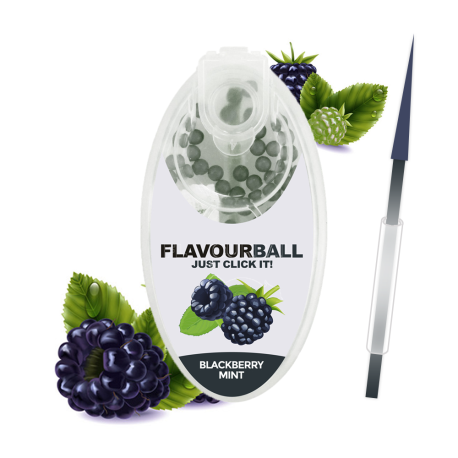 FLAVOUR  "Brombær Mint" Aromakapsler, 100 kapsler
