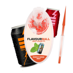 FLAVOUR  "Energidrik Mint" Aromakapsler, 100 kapsler