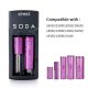 Efest Soda Oplader Sort