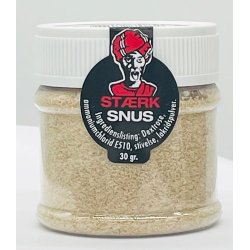 Stærk Snus i Ds 30 gr