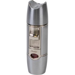 PASSATORE Lighter "XL" Krom Satin Triple Jet Cigar Tænder