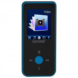 MP3/MP4 afspiller m/video (Bluetooth) Blå - Denver