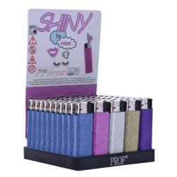 PROF Shiny Elektronisk Lighter "Glitter Design"