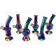 Bong Glas Regnbue sorteret H 12 cm