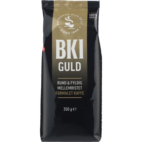 BKI Kaffe Guld Mellemristet Formalet 350 gr