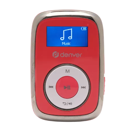 Denver MPS-316 MP3 afspiller - 16 GB  "Rød"