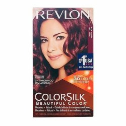 Farve uden Ammoniak Colorsilk "Revlon Bourgogne" 48