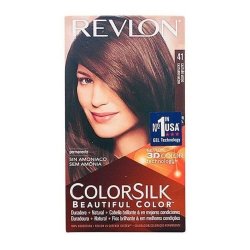 Farve uden Ammoniak Colorsilk "Revlon Kastanje" 41