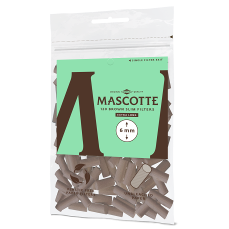 Mascotte Slim Filters Organic 120 stk X /  Long