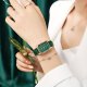 Quartz  Geometrisk Armbåndsur Grøn