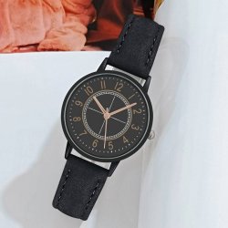 Quartz Herreur Vintage Rundt Armbåndsur