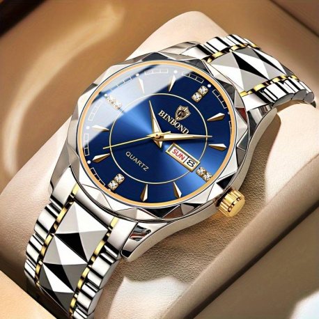 Quartz Trend Herre  Steel Calendar Armbåndsur