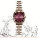Quartz Dameur Luksus Rhinestone Square Pointer