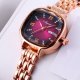 Quartz Dameur Luksus Rhinestone Square Pointer