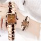 Quartz Dameur Luksus Rhinestone Dekor