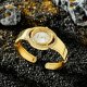 Quartz Dameur Luksus Rhinestone Hollow Out Mode
