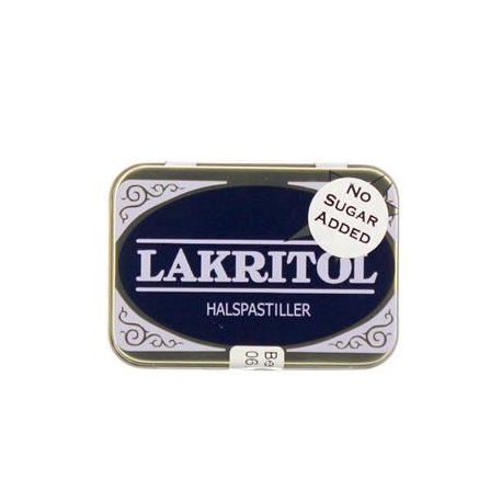 Lakritol Original Halspastiller i Metaldåse