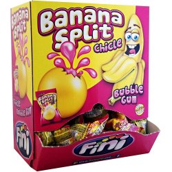 Banana Split Bubblegum Tyggegummi