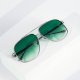 Aviator Oversized Frame Solbriller  "Mørkegrøn"