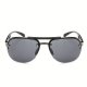 Mode Vintage Metal Pilotsolbriller  "Sort"