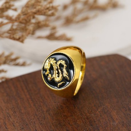 Fingerring  Herremode Luksuriøs  "st 13"