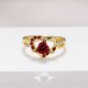 Fashion Gorgeous   Fingerring    "st 7"
