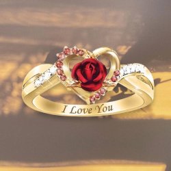 Fashion Gorgeous   Fingerring    "st 7"