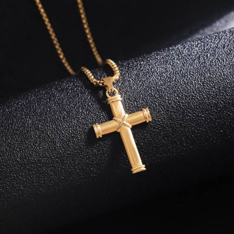Klassiske  Golden Cross Halskæde