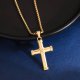 Klassiske  Golden Cross Halskæde