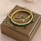 Shiny Iced Out  Bangle Armbånd