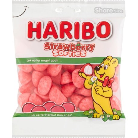 Haribo Strawberry Softies  120 gr