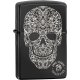 Org. ZIPPO  Ebony Color "Anne Stokes Skull"