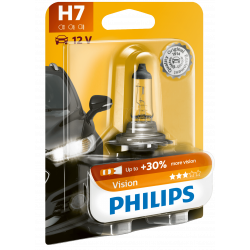 PHI H7 VISION Kfz-Lampe, H7, 1er-Pack, PX26d, Vision