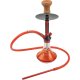 Shisha  "Riad"   Gennemsigtig -  Rød  Vase  44 cm