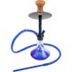 Shisha  "Sana"  Gennemsigtig -  Blå  Vase  44 cm
