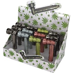 Metalpibe  "Vintage"  Assorteret  8,4 cm