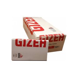 GIZEH Papers Fine Dobbelt - Rød med Magnet
