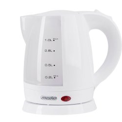 Mesko  Elkedel 1,0 liter   " Hvid "